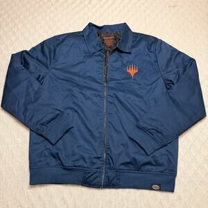 Magic The Gathering Magiccon Philadelphia 2023 Sliver Blue Bomber Jacket XL